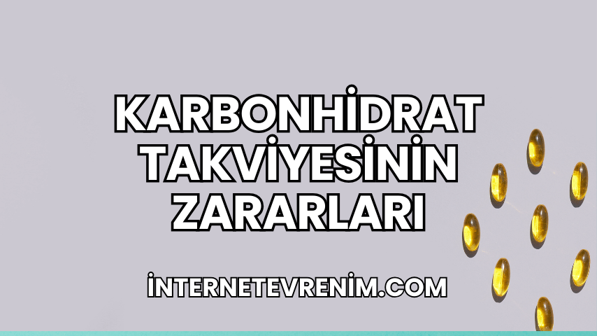 Karbonhidrat Takviyesinin Zararları