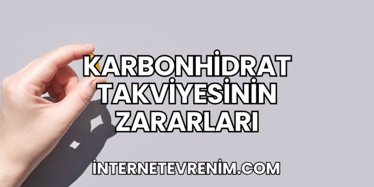 Karbonhidrat Takviyesinin Zararları