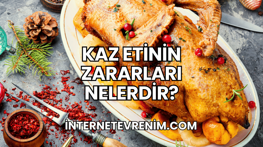 Kaz Etinin Zararları Nelerdir?